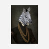 Zebra Portrait Print