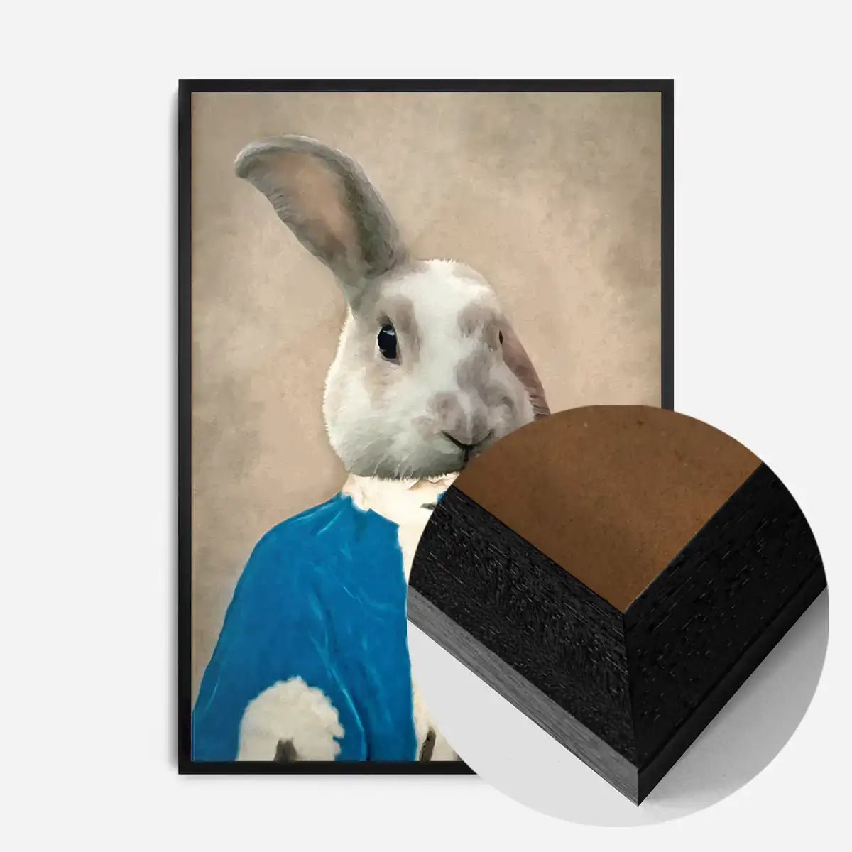 Bunny Rabbit Portrait Print