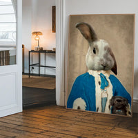 Bunny Rabbit Portrait Print