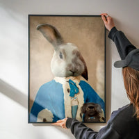 Bunny Rabbit Portrait Print