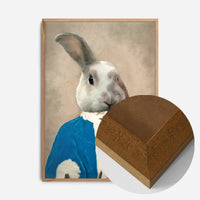 Bunny Rabbit Portrait Print