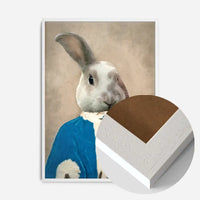 Bunny Rabbit Portrait Print