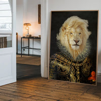 King Lion Portrait Print