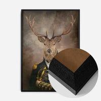 Stag Portrait Print