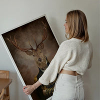 Stag Portrait Print