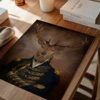 Stag Portrait Print