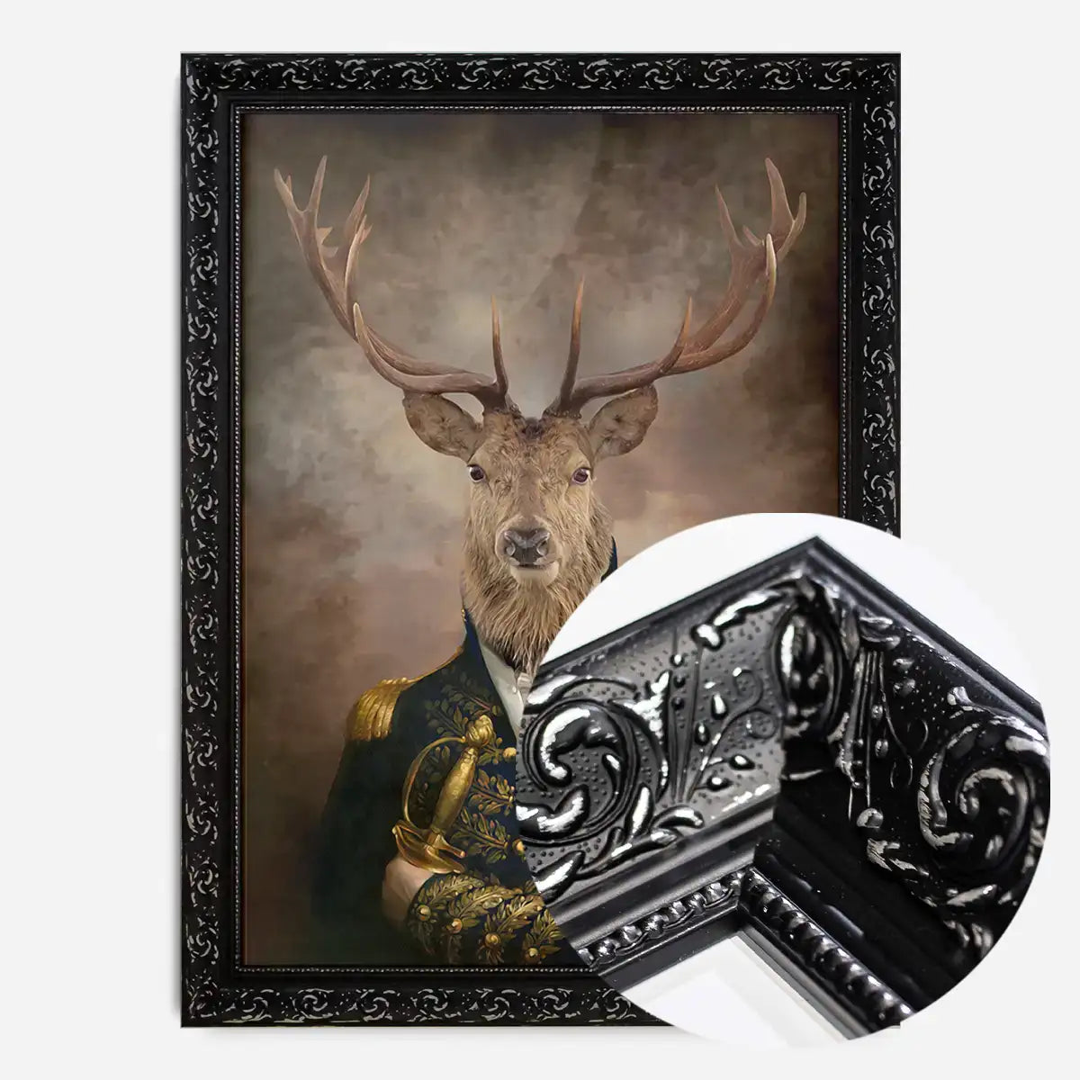 Stag Portrait Print