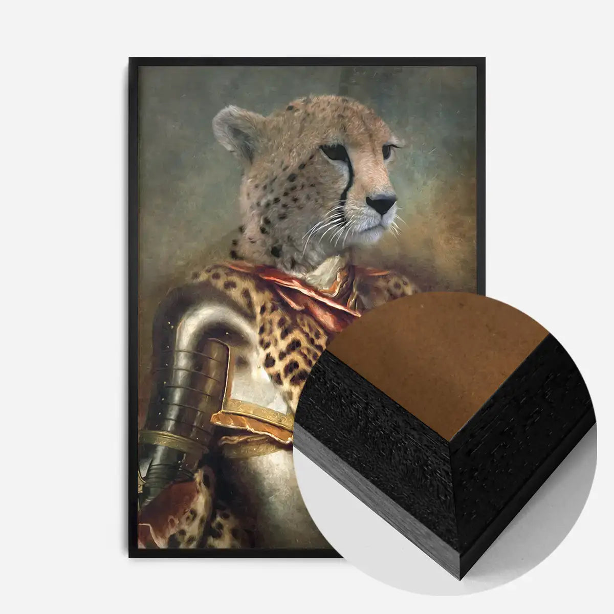 Cheetah Portrait Print
