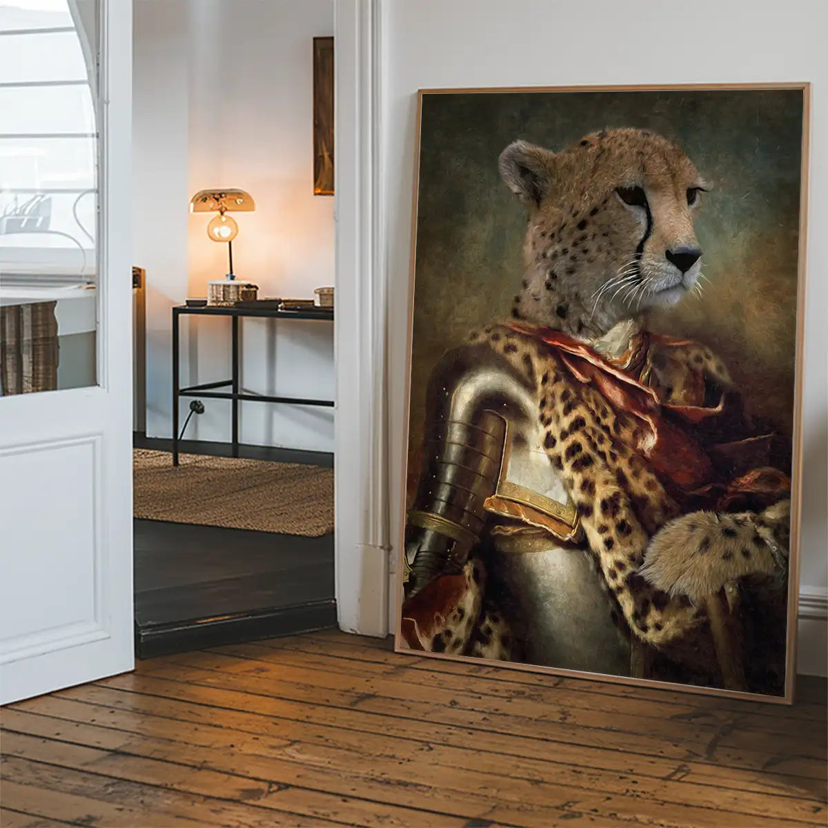 Cheetah Portrait Print