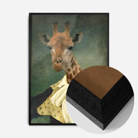 Giraffe Portrait Print