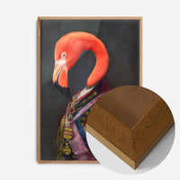 Flamingo Portrait Print