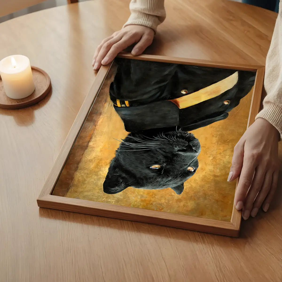 Black Panther Portrait Print