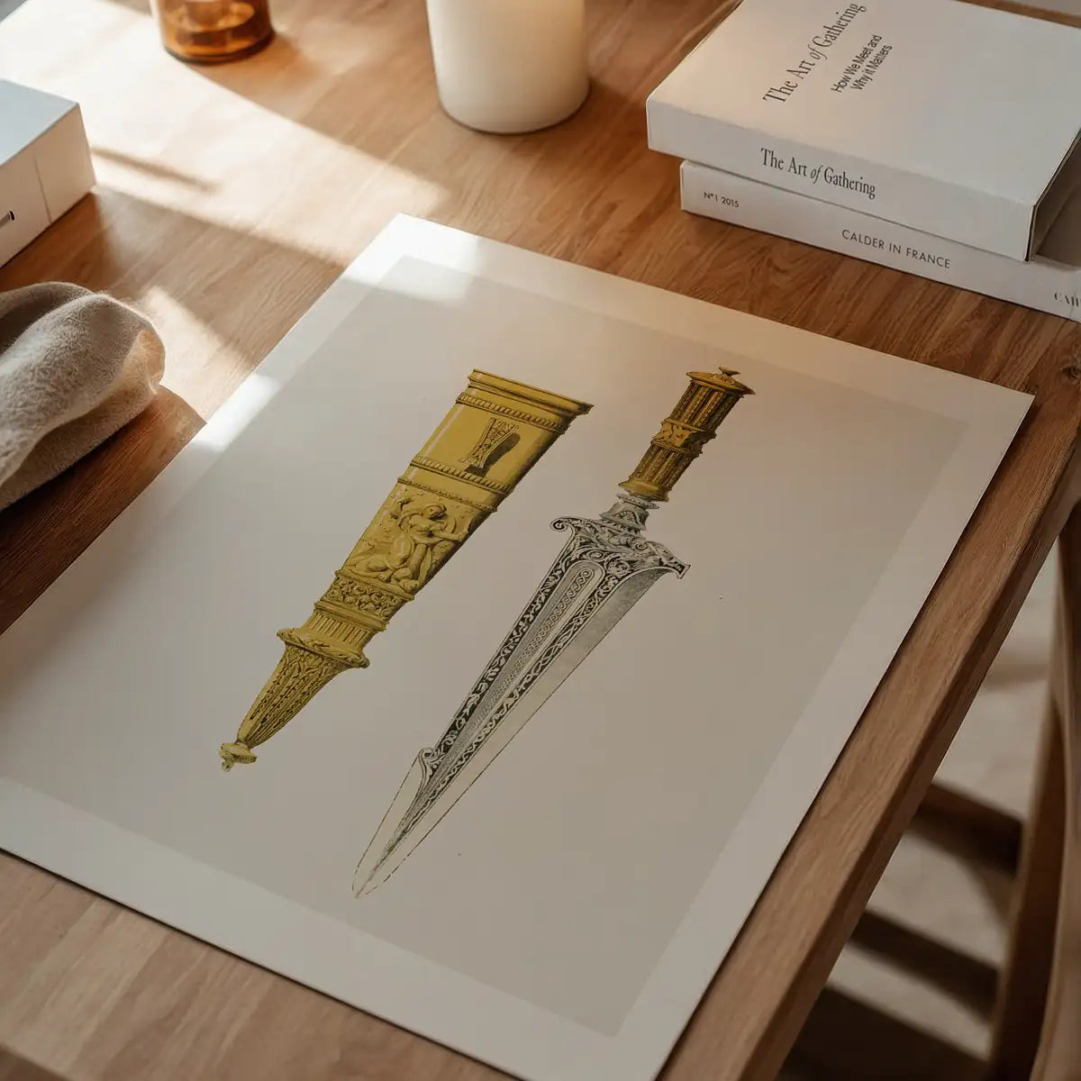 Ancient Dagger Illustration 1