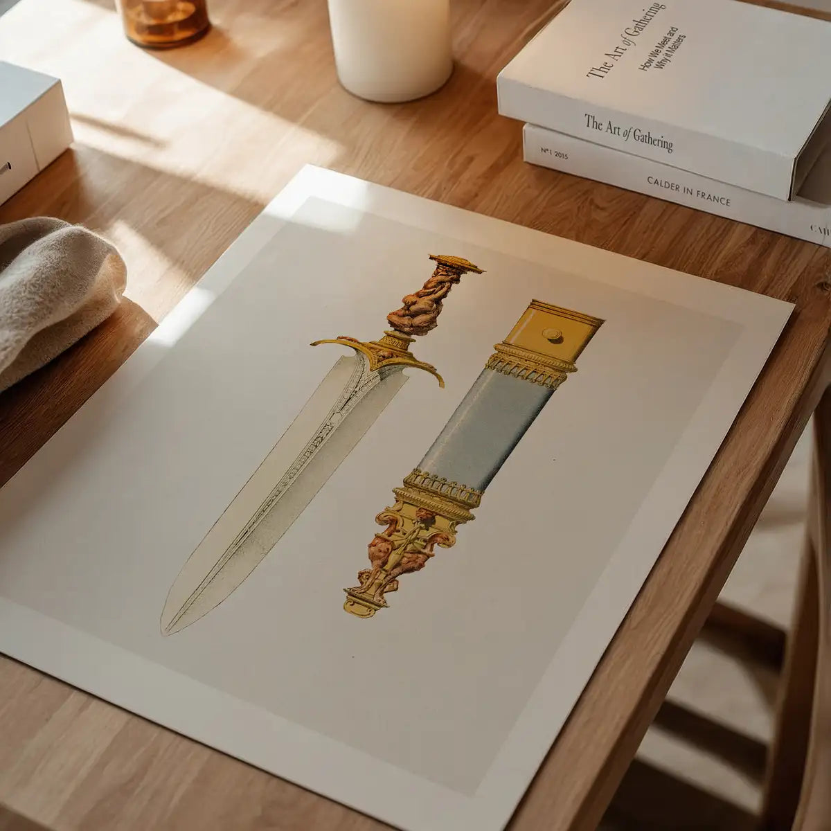 Ancient Dagger Illustration 3