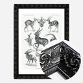 Black Ornate Frame