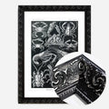 Black Ornate Frame