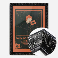 Folly or Saintliness vintage poster of a woman by Ethel Reed