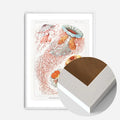 White Wood Frame