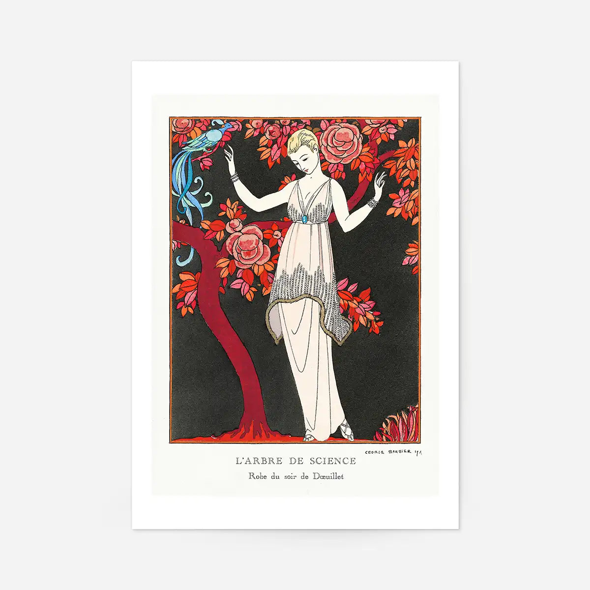 L'Arbre de Science Fashion Illustration Print