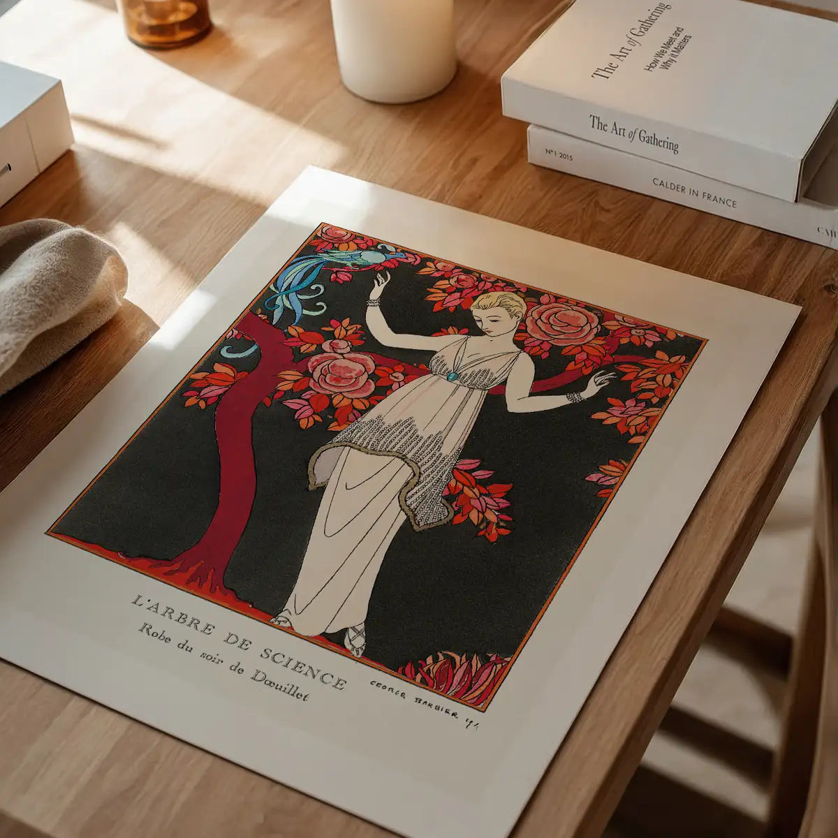L'Arbre de Science Fashion Illustration Print