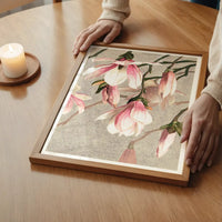 Magnolia by l Prang Flower Print