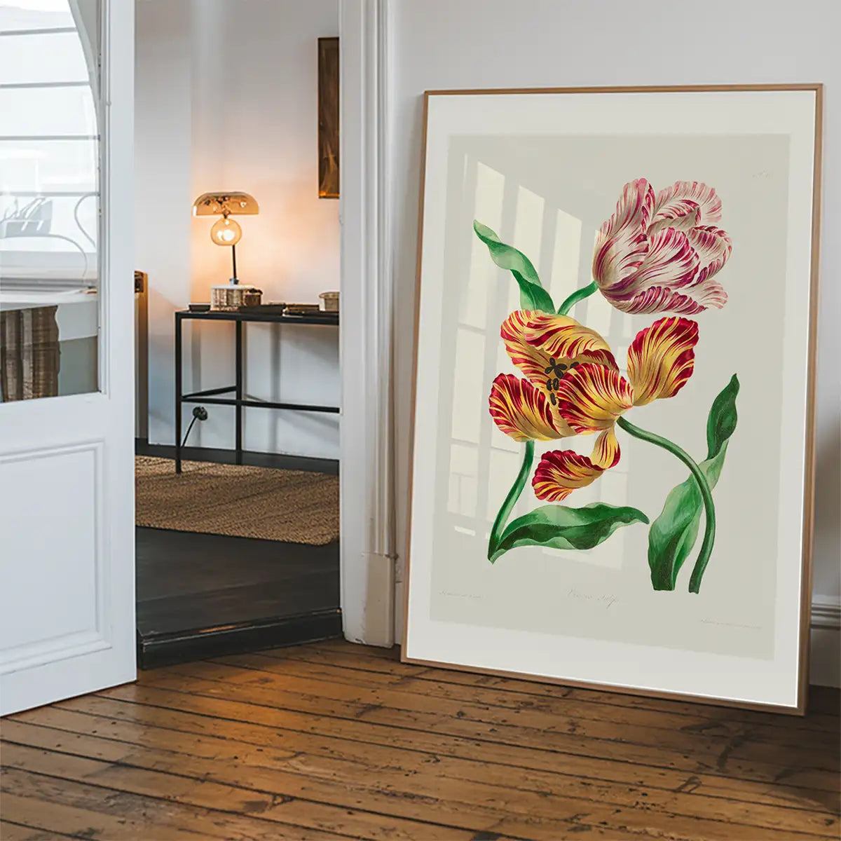 Various Tulips by John Edwards Print