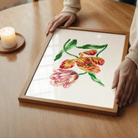 Various Tulips by John Edwards Print
