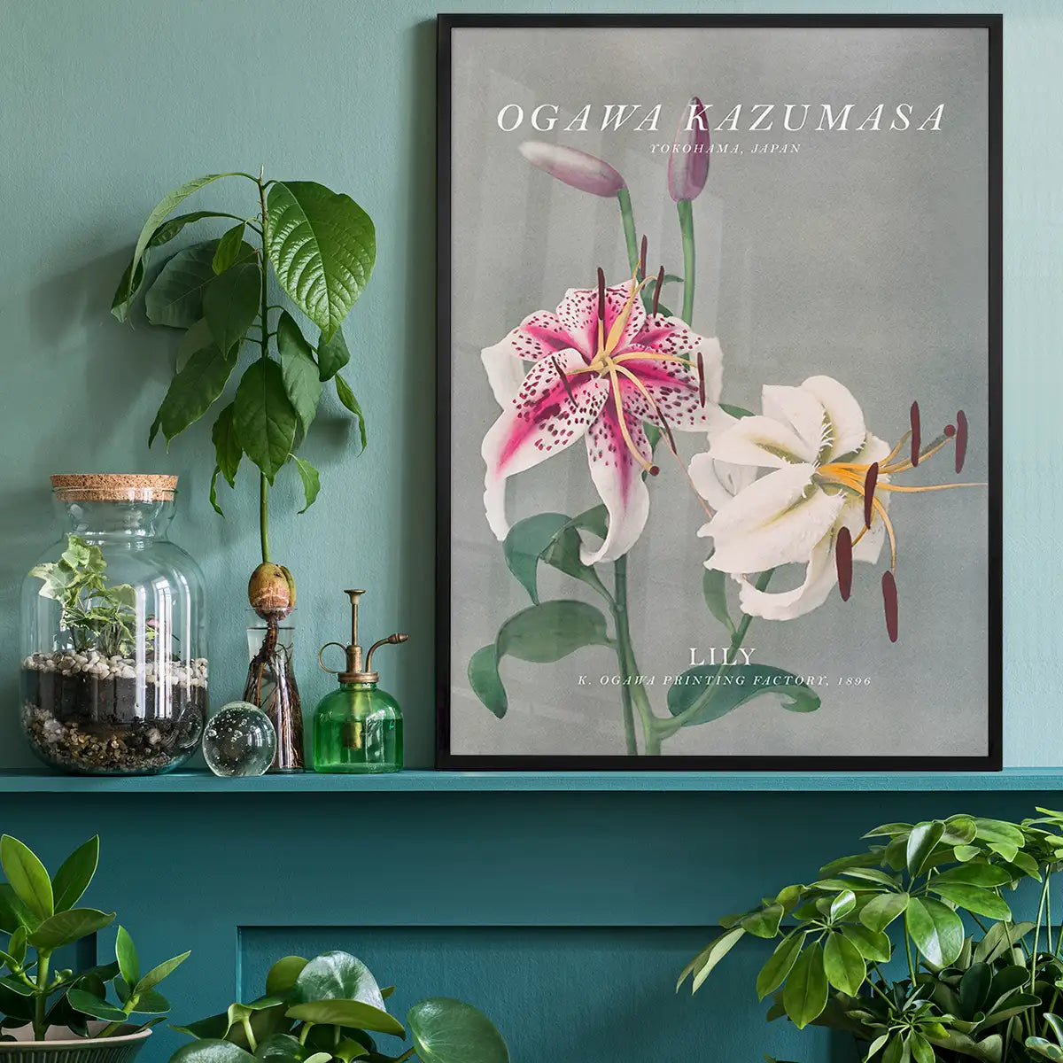 Lily 3 Ogawa Kazumasa Flowers Print
