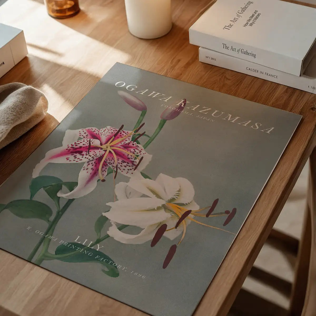 Lily 3 Ogawa Kazumasa Flowers Print