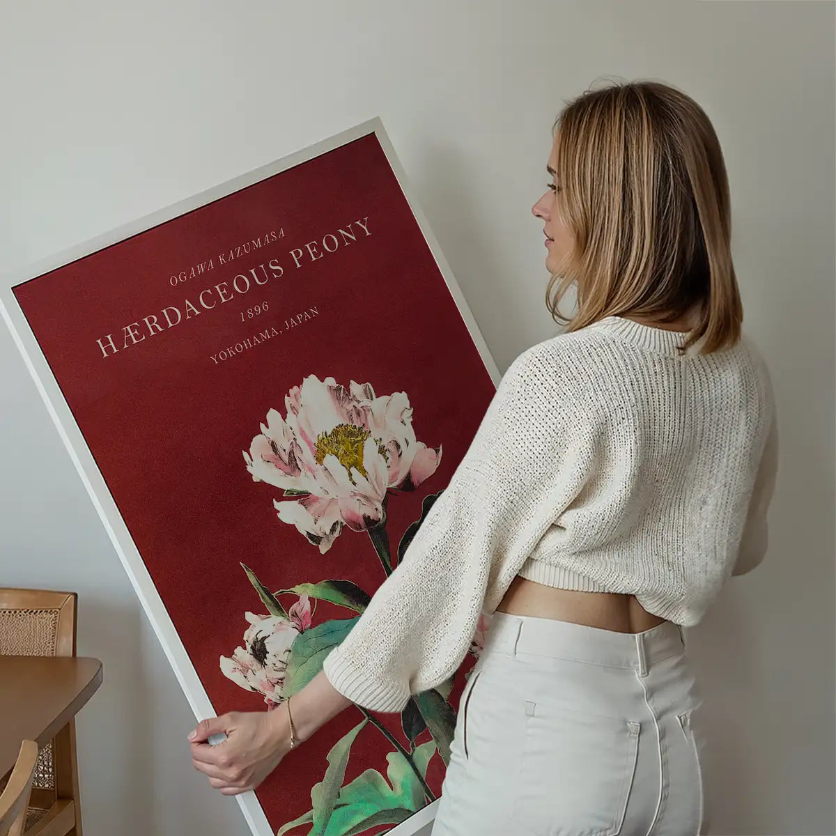 Hærdaceous Peony Ogawa Kazumasa Flowers Print