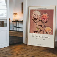 Kin-sui-ro Ogawa Kazumasa Japanese Flowers Print