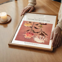 Kin-sui-ro Ogawa Kazumasa Japanese Flowers Print