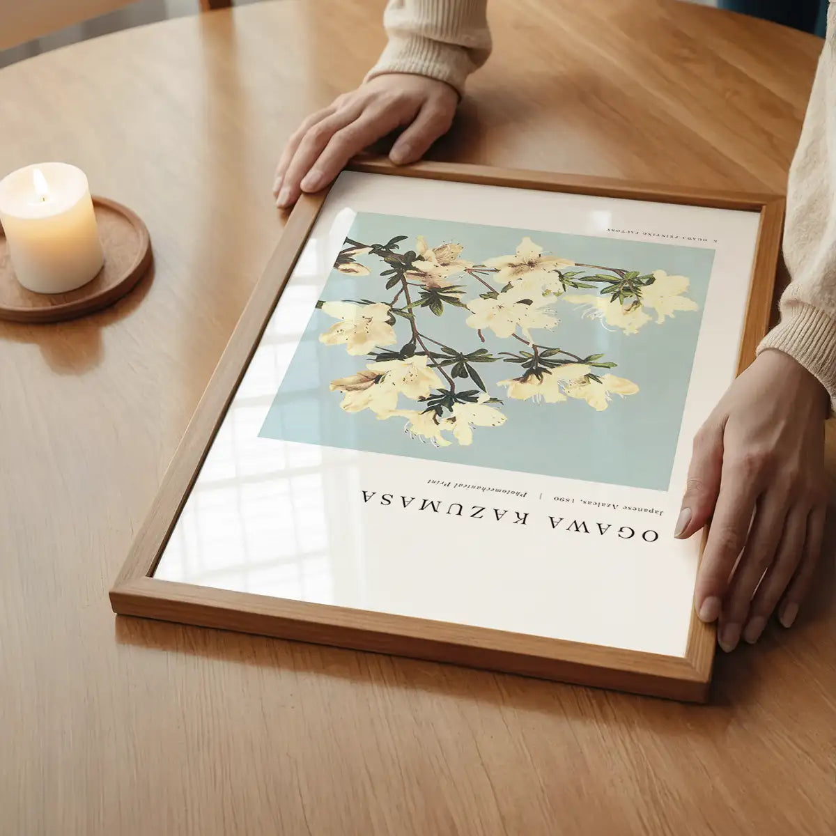 Japense Azaleas Ogawa Kazumasa Flowers Print
