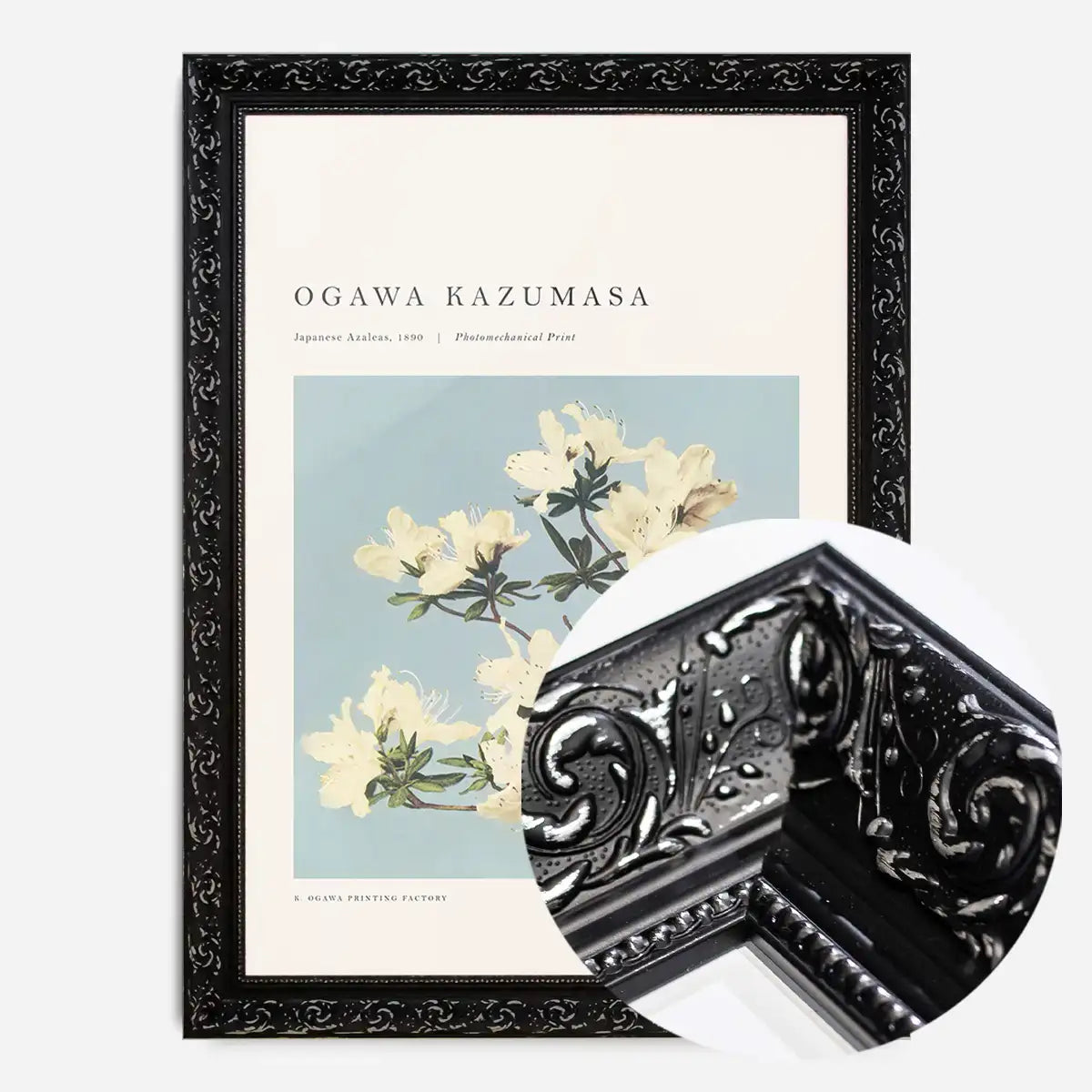 Japense Azaleas Ogawa Kazumasa Flowers Print