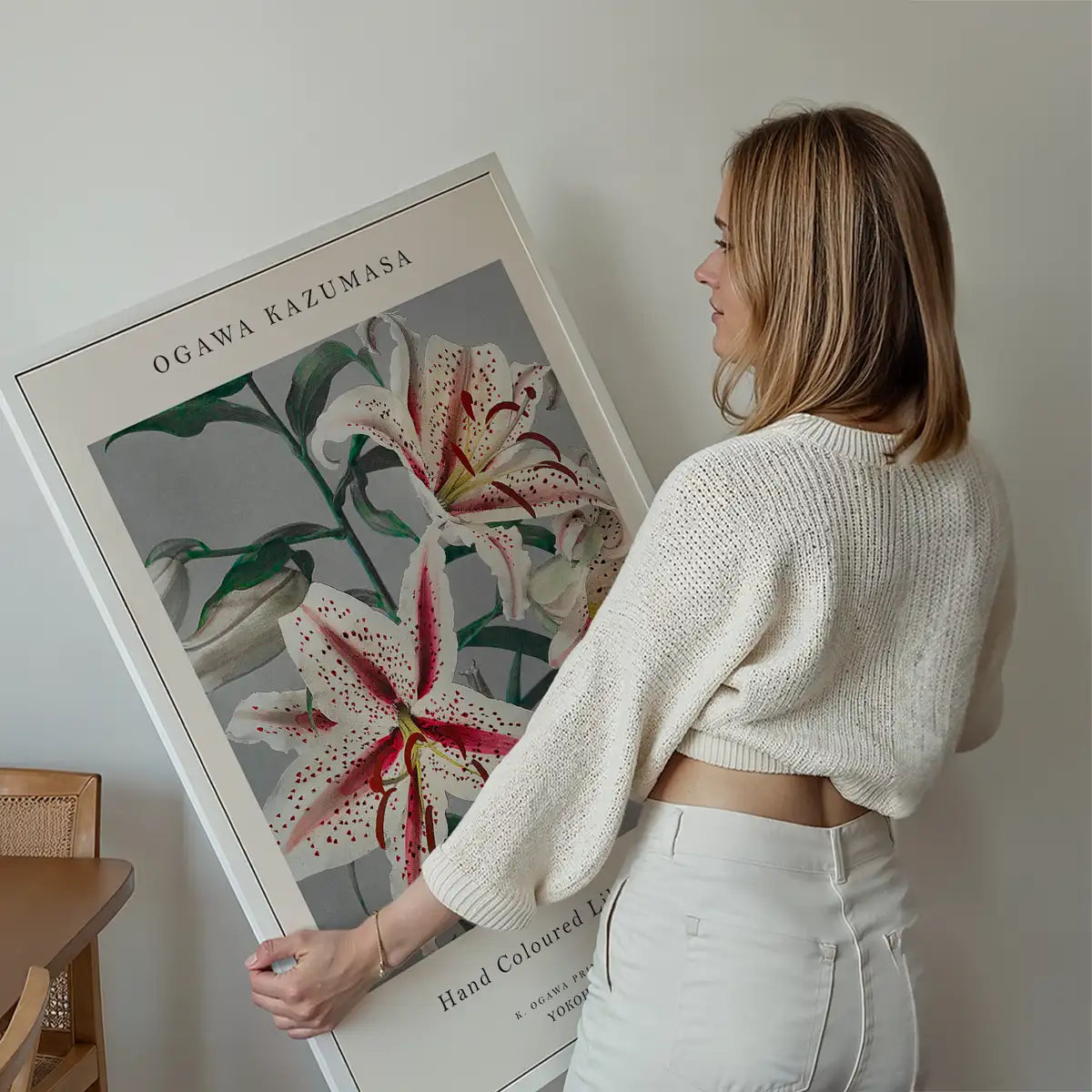 Japanese Flowers Ogawa Kazumasa Flowers Print