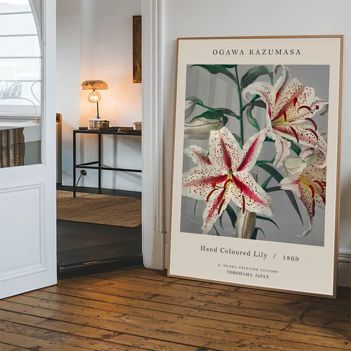 Japanese Flowers Ogawa Kazumasa Flowers Print