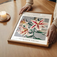 Japanese Flowers Ogawa Kazumasa Flowers Print