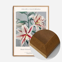 Japanese Flowers Ogawa Kazumasa Flowers Print