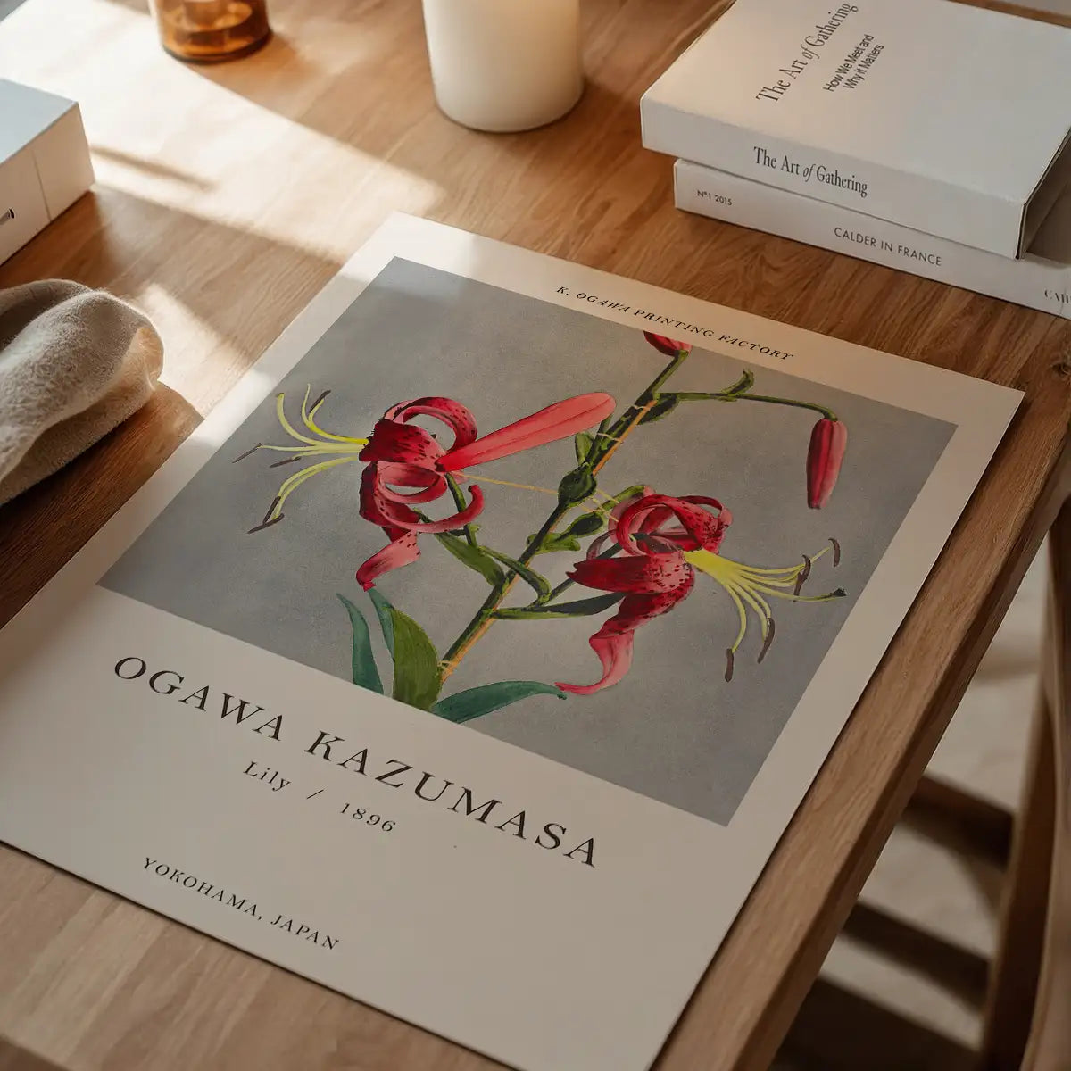 Lily Ogawa Kazumasa Flowers Print