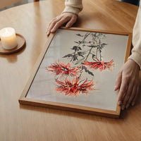 Kin-shi-shi Ogawa Kazumasa Flowers Print