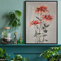 Kin-shi-shi Ogawa Kazumasa Flowers Print