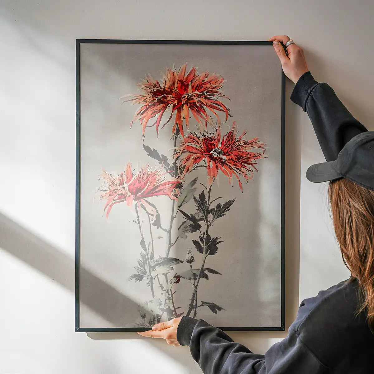 Kin-shi-shi Ogawa Kazumasa Flowers Print