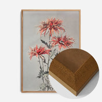 Kin-shi-shi Ogawa Kazumasa Flowers Print