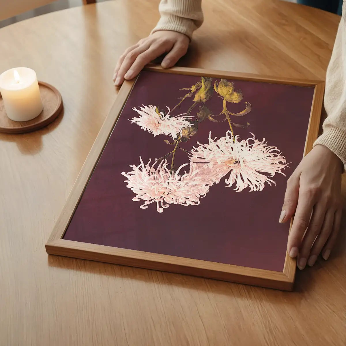 Chrysanthemum Ogawa Kazumasa Flowers Print