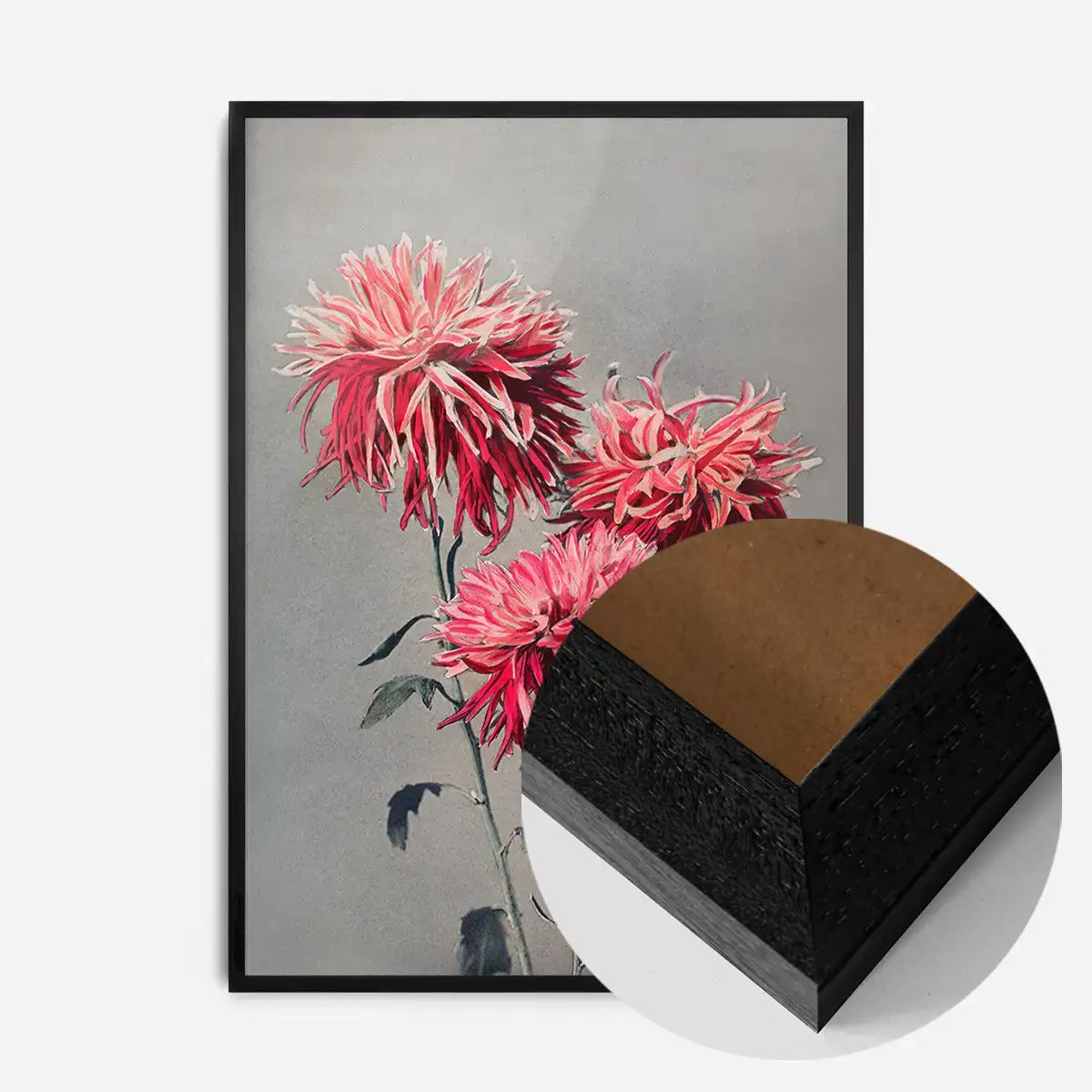 Asa-dsuma-bune Ogawa Kazumasa Flowers Print