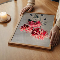 Asa-dsuma-bune Ogawa Kazumasa Flowers Print