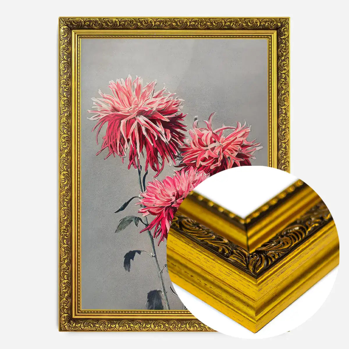 Asa-dsuma-bune Ogawa Kazumasa Flowers Print