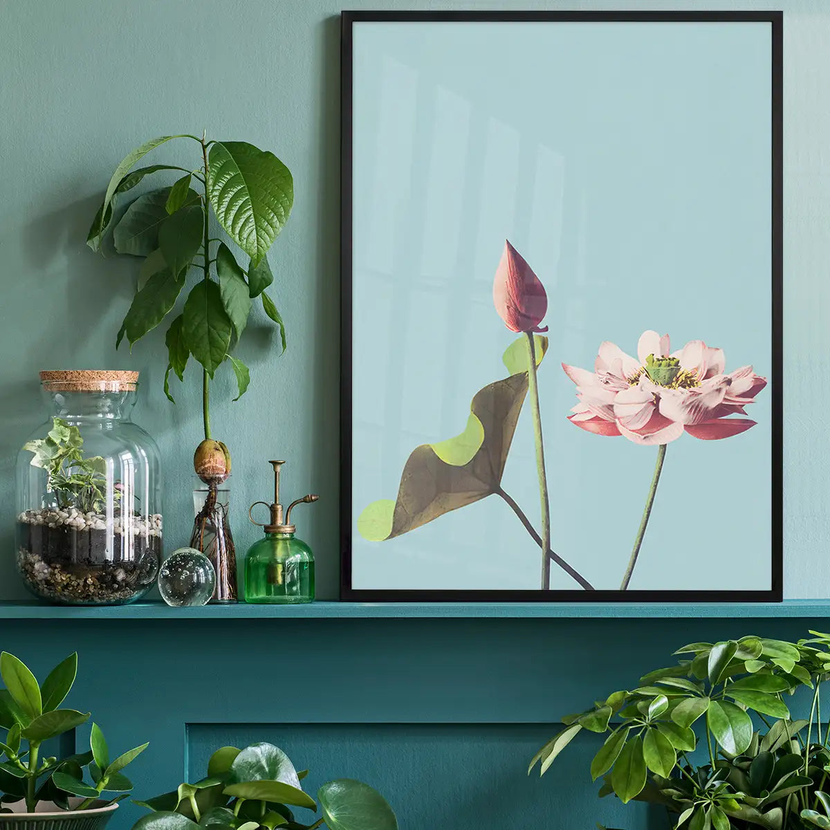 Lotus Flower Ogawa Kazumasa Flowers Print