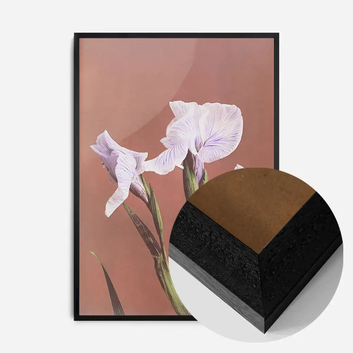 Iris Kaempferi Ogawa Kazumasa Flowers Print