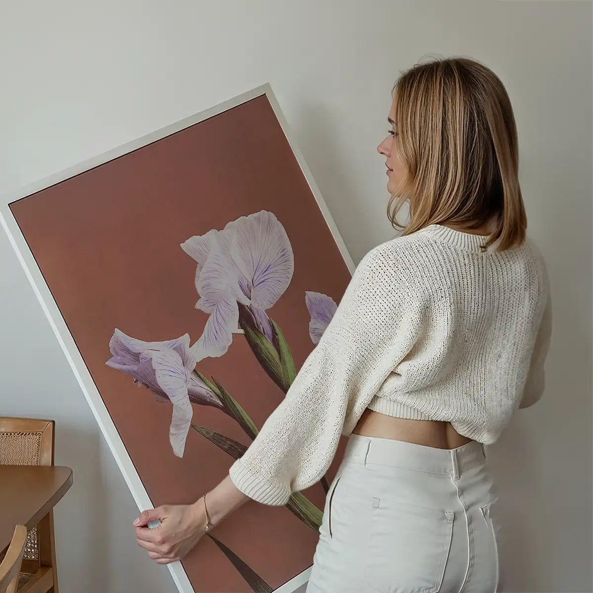 Iris Kaempferi Ogawa Kazumasa Flowers Print